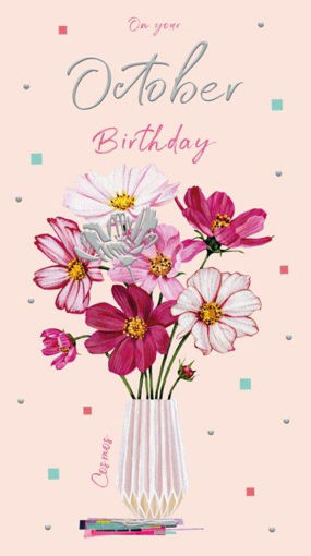 Picture of OCTOBER BIRTHDAY CARD